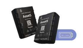 Asset5 GPS asset tracker for backup tracking and stolen-asset recovery