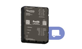 Ruptela Pro5S GNSS tracker trailer monitoring icon CAN data EBS TPMS axle load
